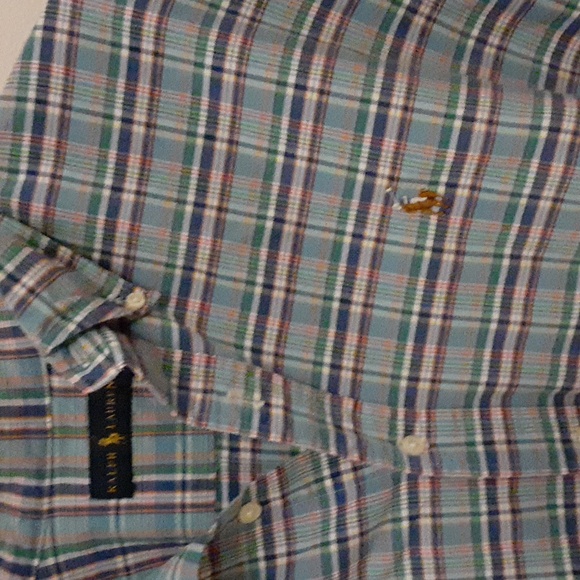 Ralph Lauren XXL Plaid Button-down Shirt - Picture 3 of 7